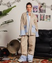 Casual Denim Pocket Suit