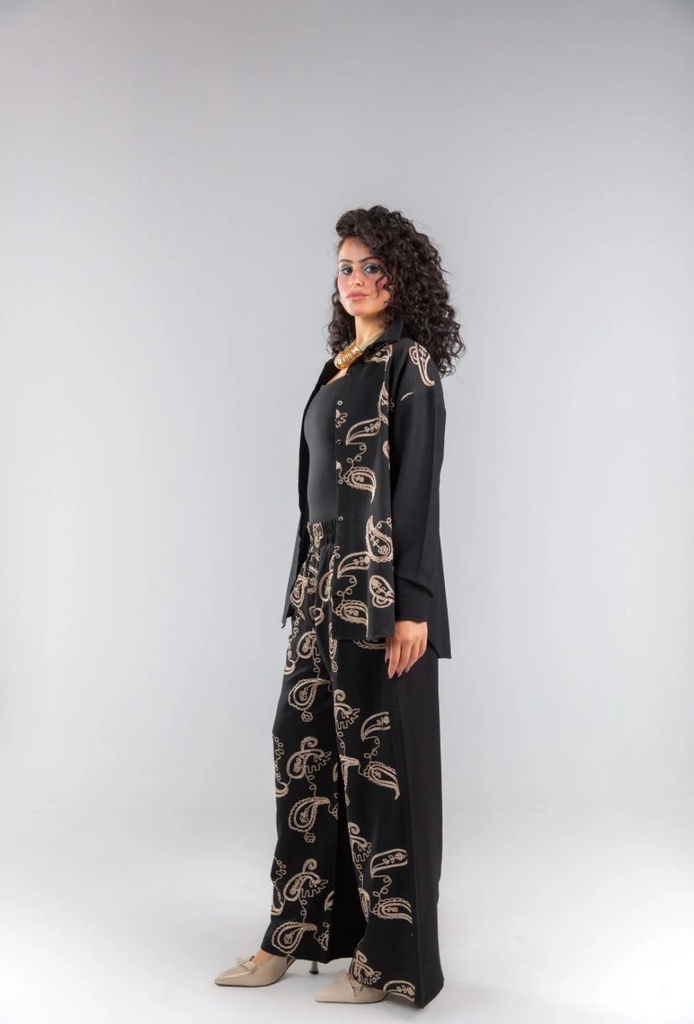 Shimmer Thread Embroidered Suit