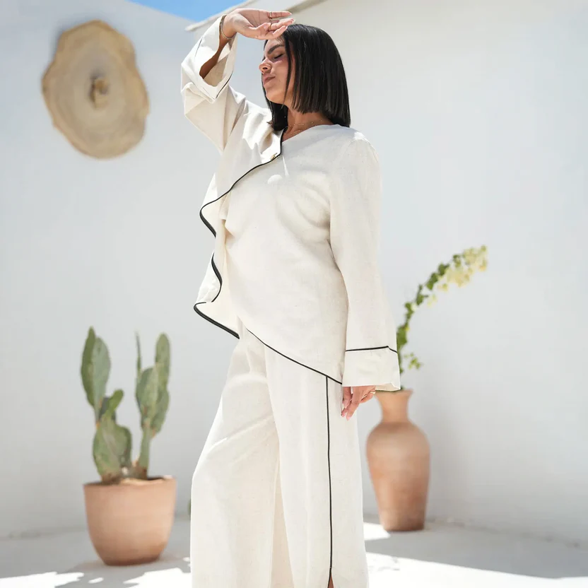 Cross Linen Set