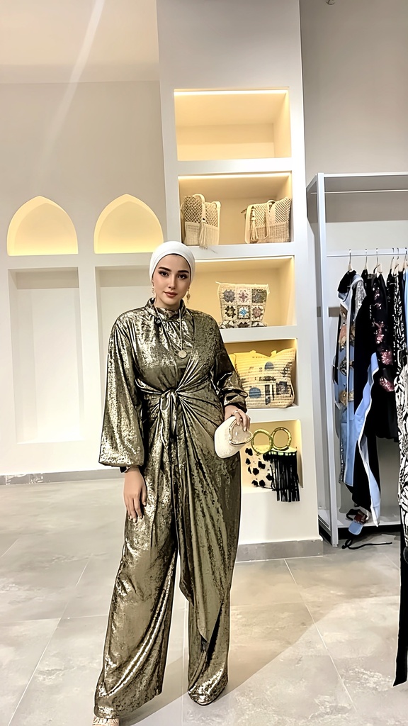 Extension Shimmer Jumpsuit