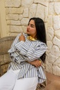 Striped Ruffle Shirt