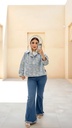 Floral Jeans Jacket