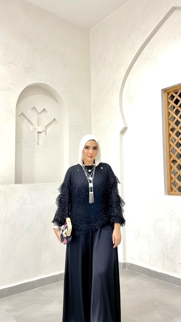 Midnight Spark Blouse