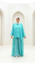 Flowy Chiffon Embroidered Pants Suit