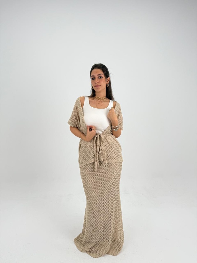 Crochet Skirt Set