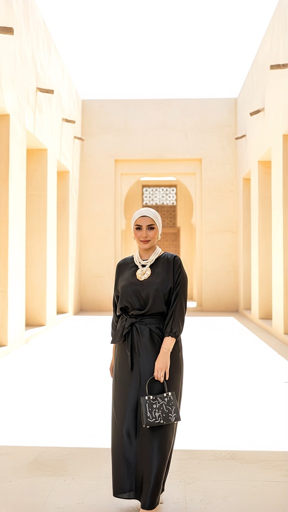Shimmer Wrap Skirt Suit (Evening Wear)