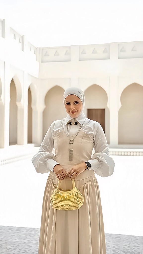 Linen Skirt Suit