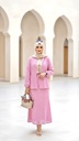 Openwork Knit Skirt Suit
