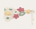 bloom crochet belt