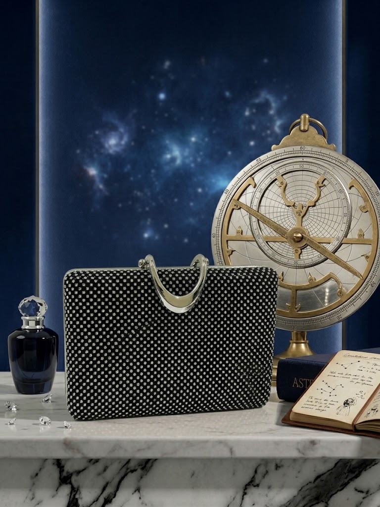 Sparkling Midnight Clutch