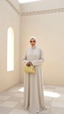 Studded Linen Abaya