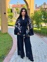 Floral Sequin Embroidered Suit