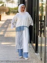 Denim Belted Dress 