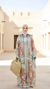 Floral Printed Abaya