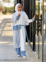 Denim Belted Dress 