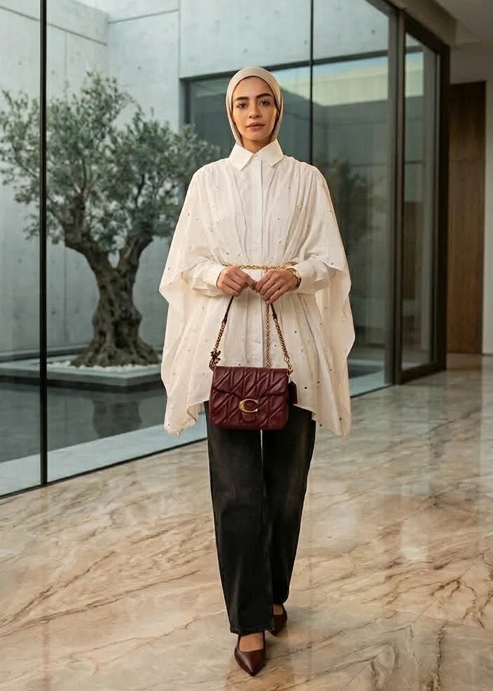 Broderie Cotton Shirt