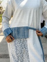 Denim Belted Dress 