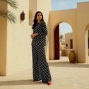 Polka Dot Chiffon Suit