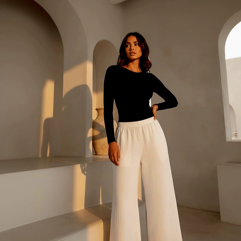 Lining linen Pants 