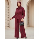 Cozy Textured Knit Suit