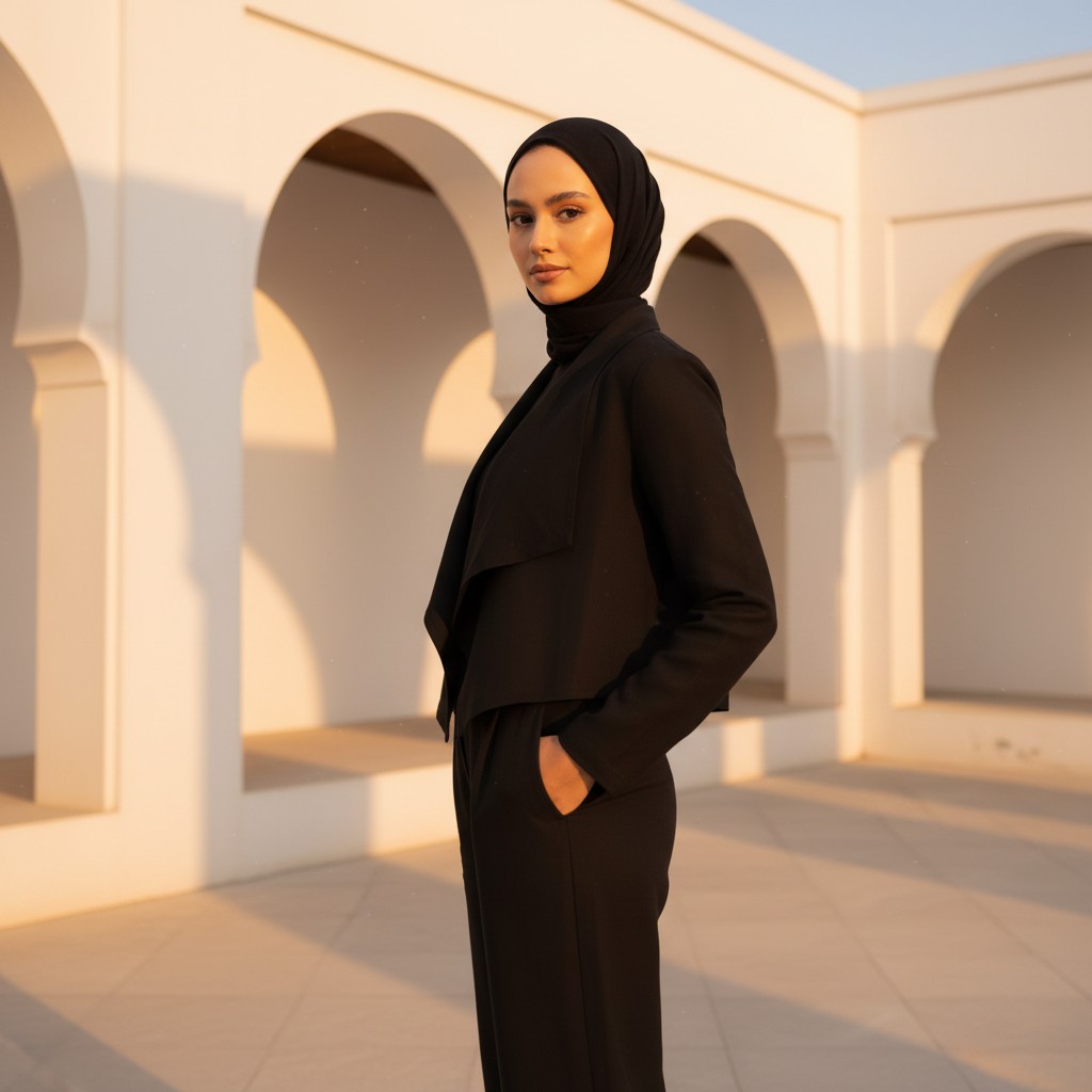 Casual  Lace Double Face Suit