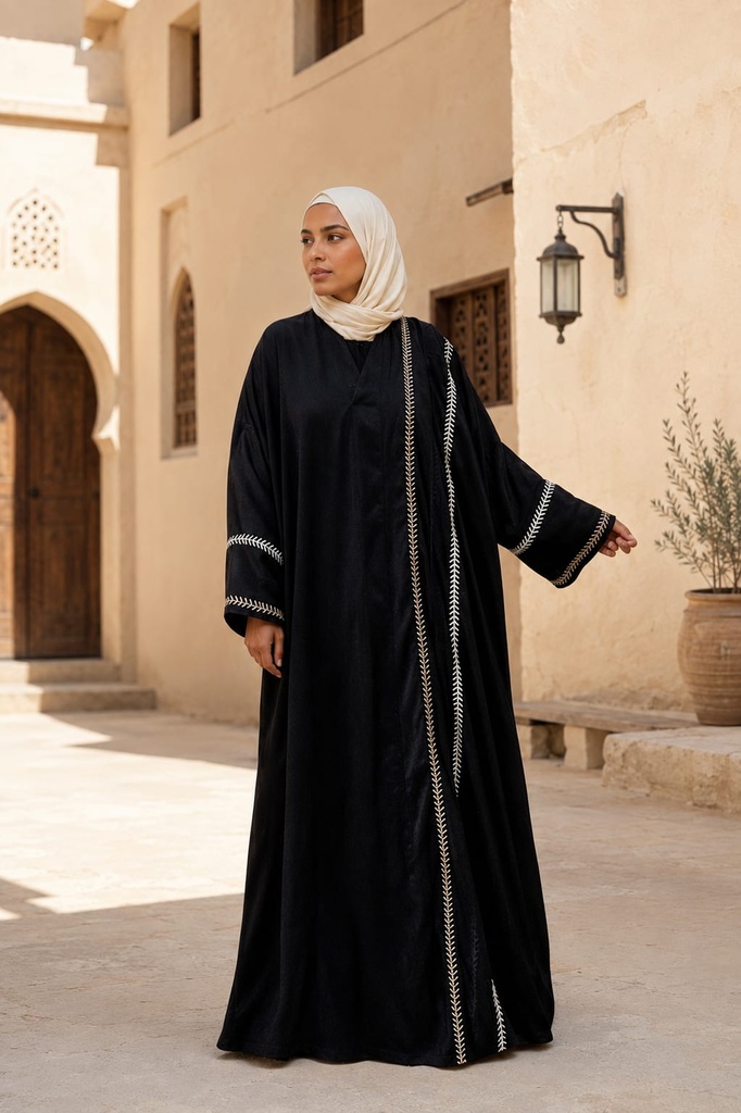 Embroidered Abaya 