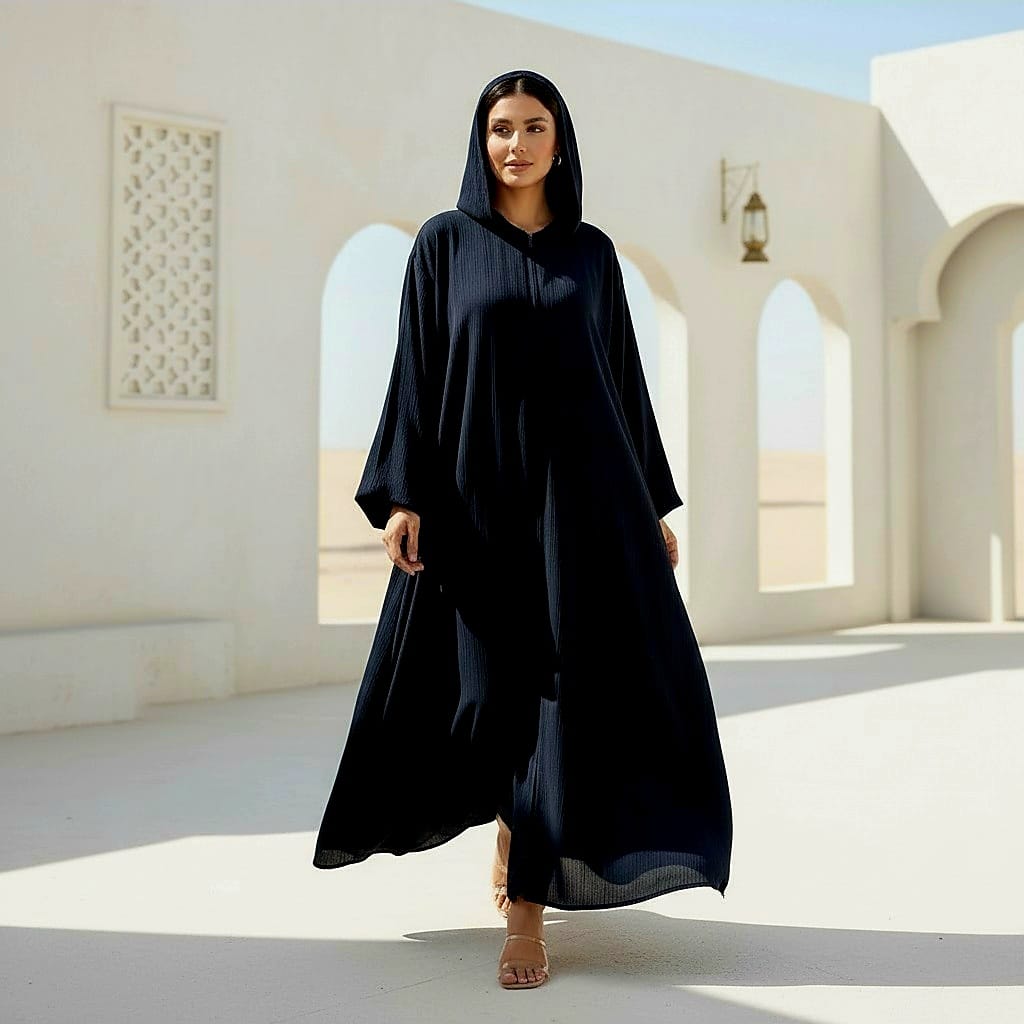 Zipped Abaya