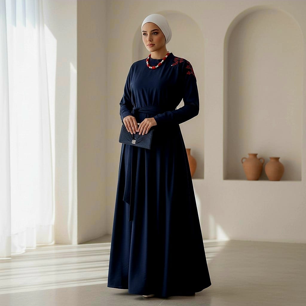 Lekra Embroidered Dress
