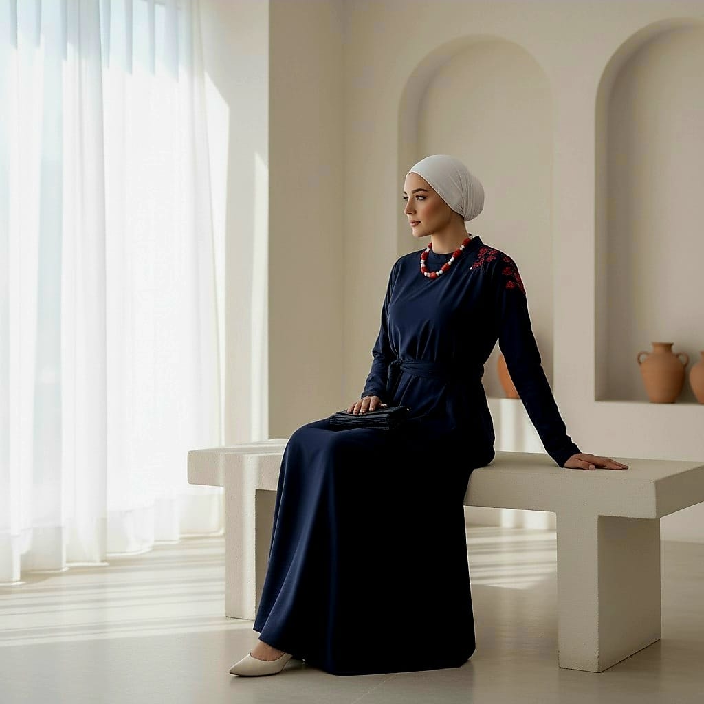 Lekra Embroidered Dress