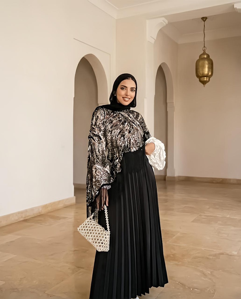 Handmade Embroidered Fringe Cape