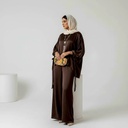 Shimmer High-Low Poncho Suit