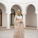 Soft Shimmering Chiffon Dress