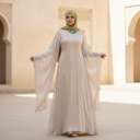 Soft Shimmering Chiffon Dress