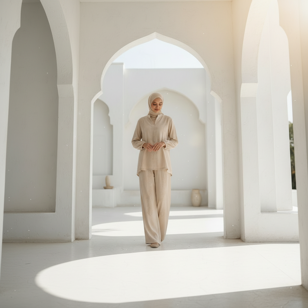 Embroidered Linen Suit(C)(2p)