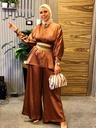 Butterfly Shimmer Suit with Indian Belt