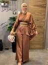Butterfly Shimmer Suit with Indian Belt