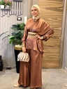 Butterfly Shimmer Suit with Indian Belt