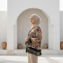 (S)Floral Embroidered Jacket