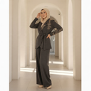 Shimmery Jacket Pants Suit (S)(2P)