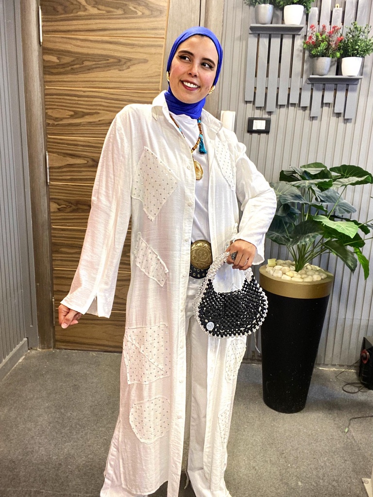 Bling shirt dress