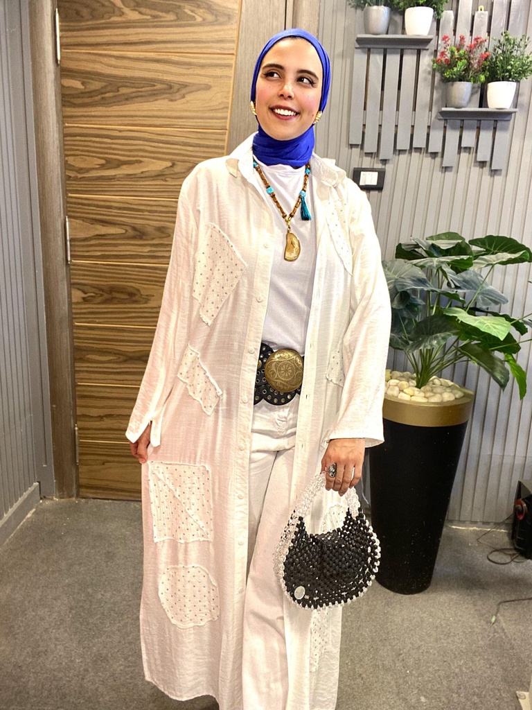 Bling shirt dress