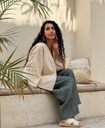 Crushed Green Pants