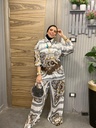 Boho Hippie Wide Leg Pants Set