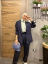 Pin Me Down Stripped Striped Formal Set