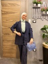 Pin Me Down Stripped Striped Formal Set