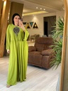 Abstract Print/Non Print Wide Leg Jumpsuit