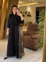 Abstract Waisted Wide Leg Jumpsuit