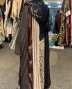 Gold Pleated Kaftan