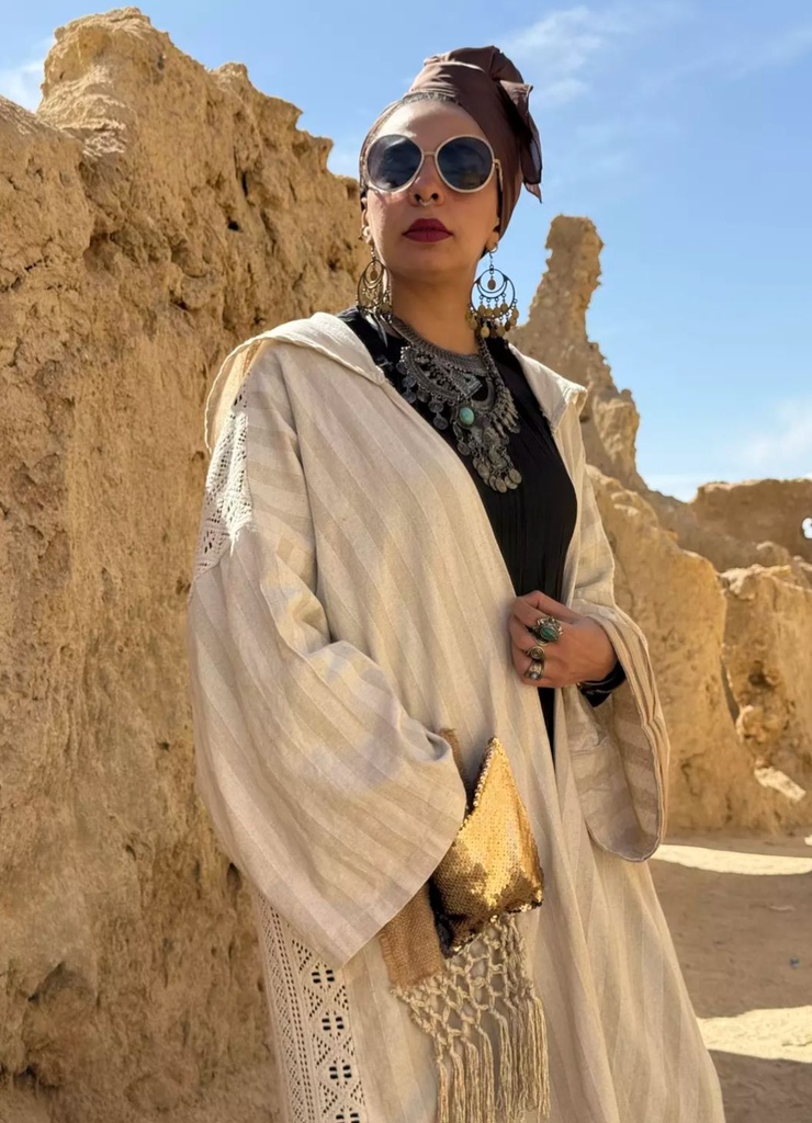 Desert Knitted Kaftan