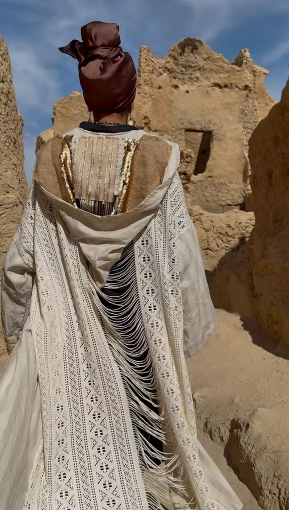 Desert Knitted Kaftan
